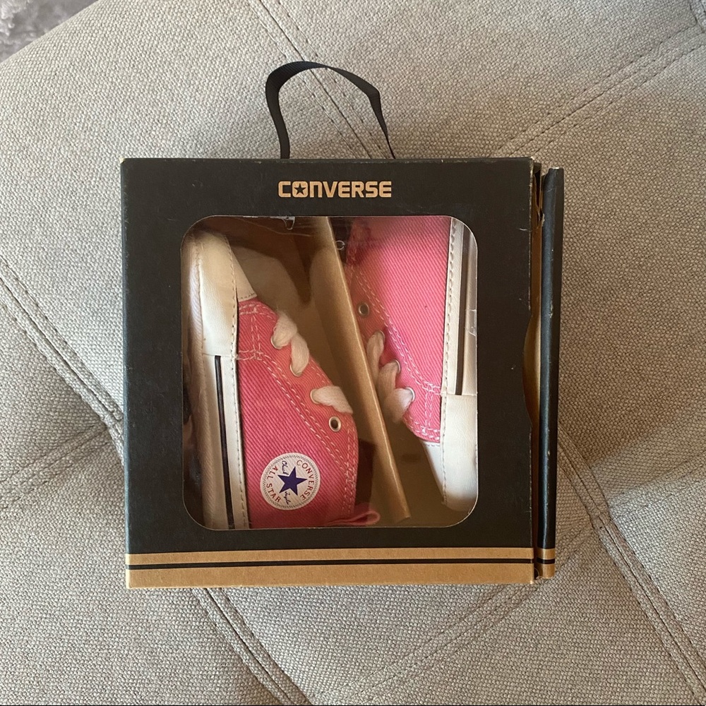 Pink Baby Converse